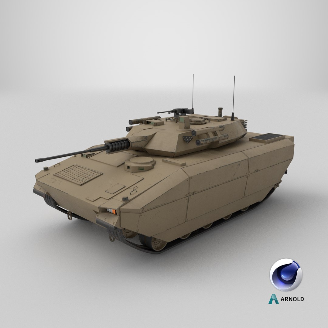 3D Generic Infantry Fighting Vehicle IFV Tracked APC Desert Paint https://p.turbosquid.com/ts-thumb/xa/kflrvF/qj/stemcell_cinema_4d_arnold_render/png/1779988432/1920x1080/fit_q87/b6109da3c1b740059c4199973e9dfcf4debbb215/stemcell_cinema_4d_arnold_render.jpg