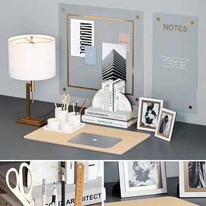 Pottery Barn Decorative Set for desk 2
