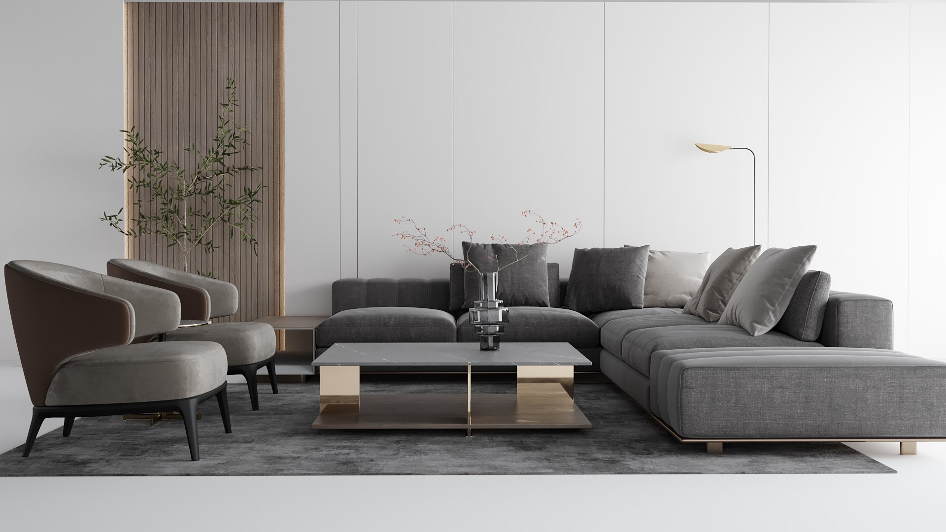3D Corner Sofa Model - TurboSquid 2078529