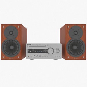 Kenwood Compact HI-FI Component System 3D model