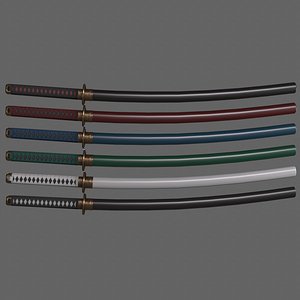 PBR Katana Japanese Sword Ver.2 - Collection