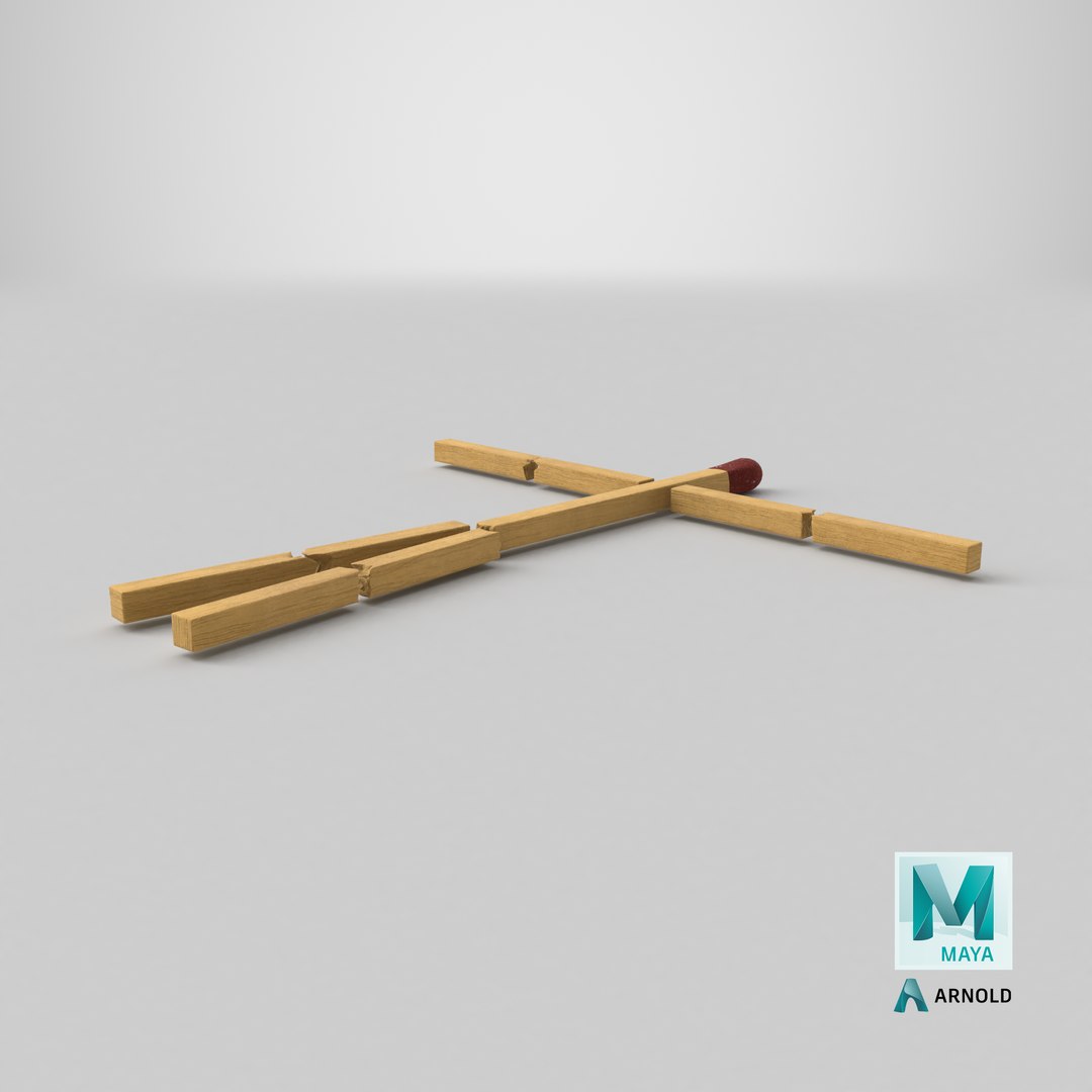Matchstick Man 3D - TurboSquid 2028425