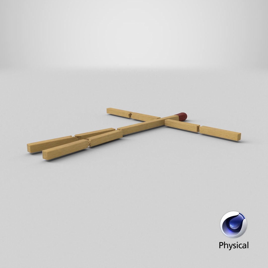 Matchstick Man 3D - TurboSquid 2028425
