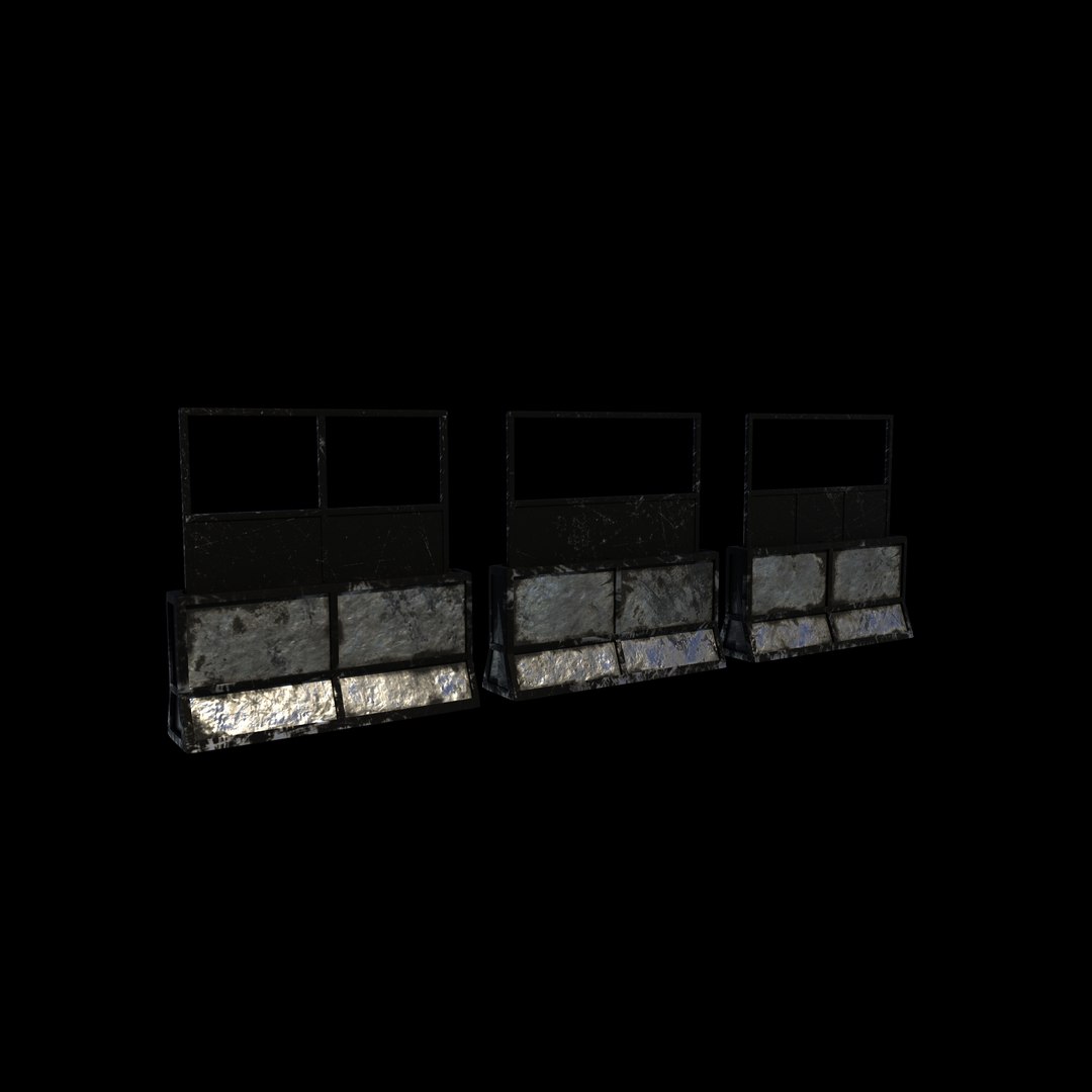 3D Concrete Barrier 01 3D model https://p.turbosquid.com/ts-thumb/xa/q6F7Wt/D2/concretebarrier012/jpg/1785846812/1920x1080/fit_q87/9eb4017c0eb44c2d64bd63a61b87db13f2ba6ee7/concretebarrier012.jpg