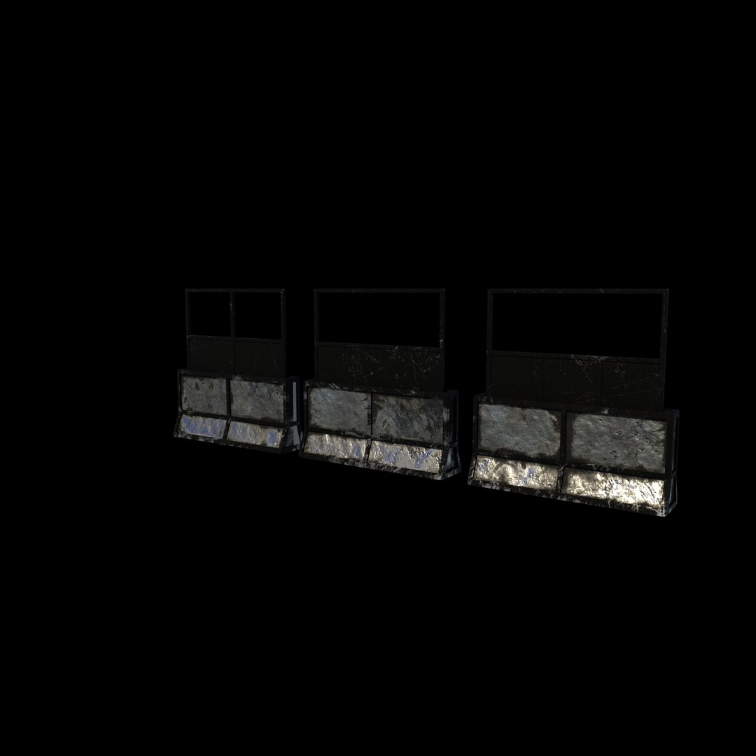 3D Concrete Barrier 01 3D model https://p.turbosquid.com/ts-thumb/xa/q6F7Wt/cN/concretebarrier011/jpg/1785846814/1920x1080/fit_q87/aa7271fd0fcdd8284e23632f1c56dda7e70f884d/concretebarrier011.jpg