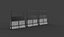 Concrete Barrier 01 3D model