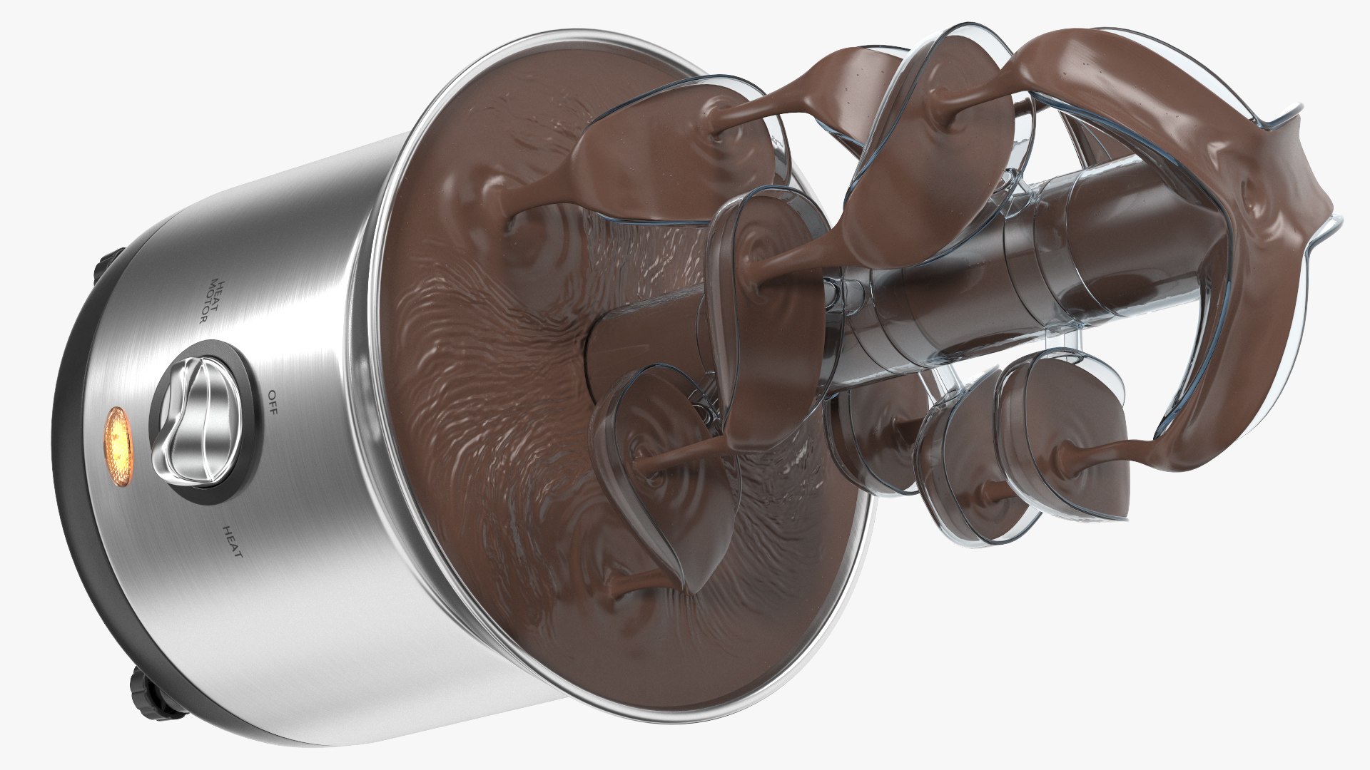 Cascading Chocolate Fountain Machine 3D - TurboSquid 1673975