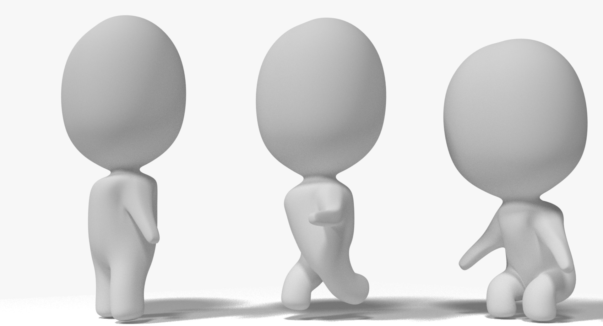 3D stickman character rig - TurboSquid 1412016