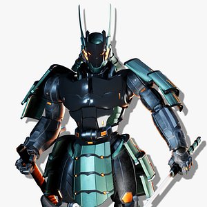 Samurai Robot asset