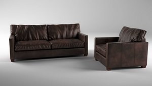 furniture sofa armchair 3D