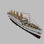 HMHS Britannic model