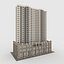 3D Tower Apartment 3 model