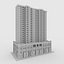 3D Tower Apartment 3 model