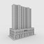 3D Tower Apartment 3 model
