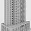 3D Tower Apartment 3 model