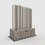 3D Tower Apartment 3 model