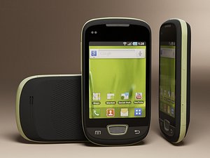 3d model samsung galaxy mini s5570