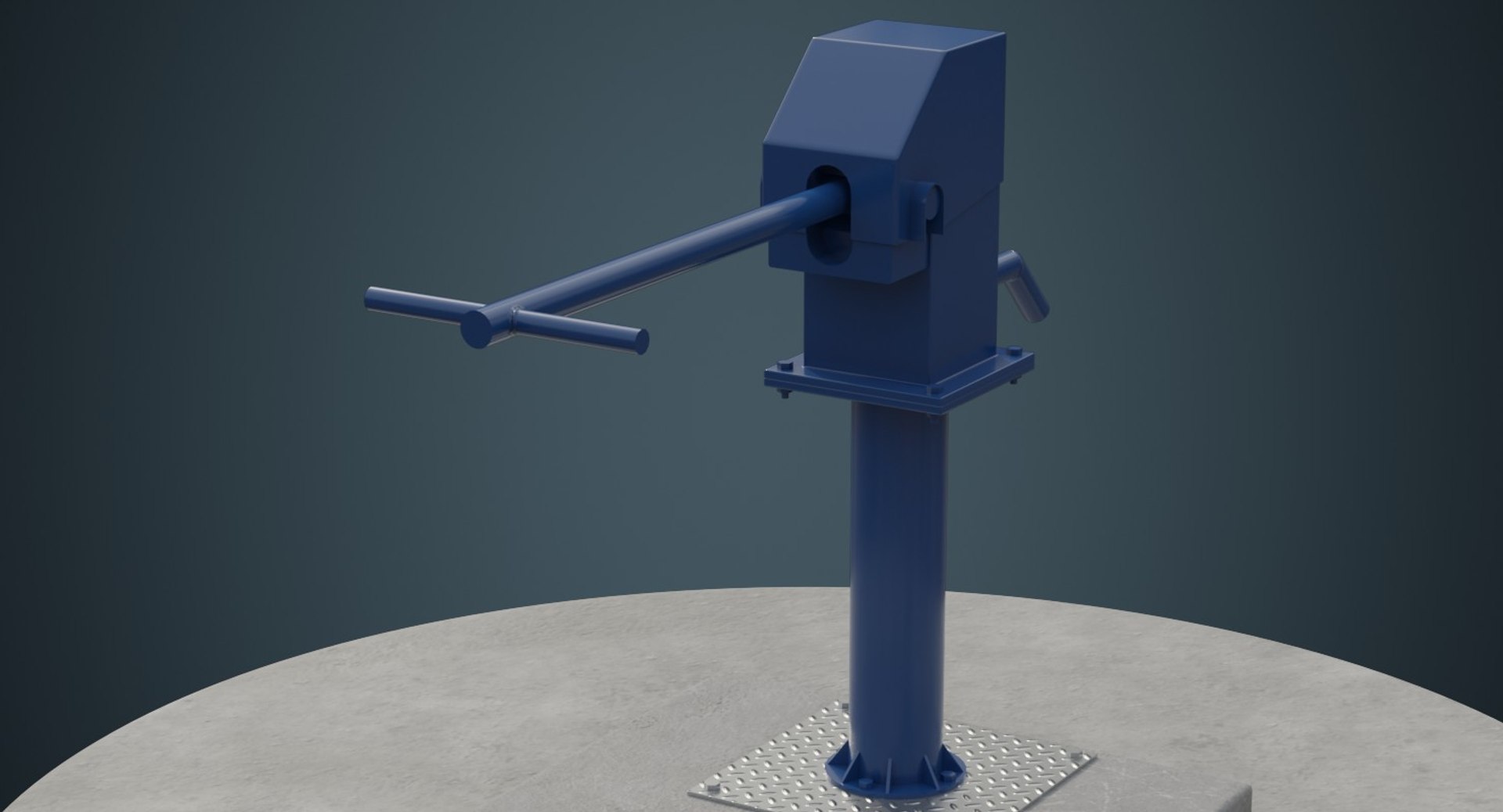 Hand Pump 3a 3D Model - TurboSquid 1649646