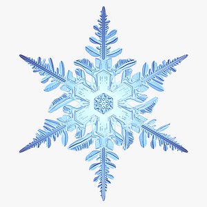 snowflake new 3d max