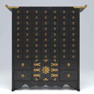KOREAN HERB CABINET 01