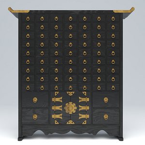 KOREAN HERB CABINET 01