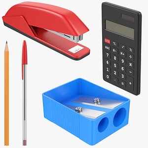 Stationary Models Collection PBR 3D model