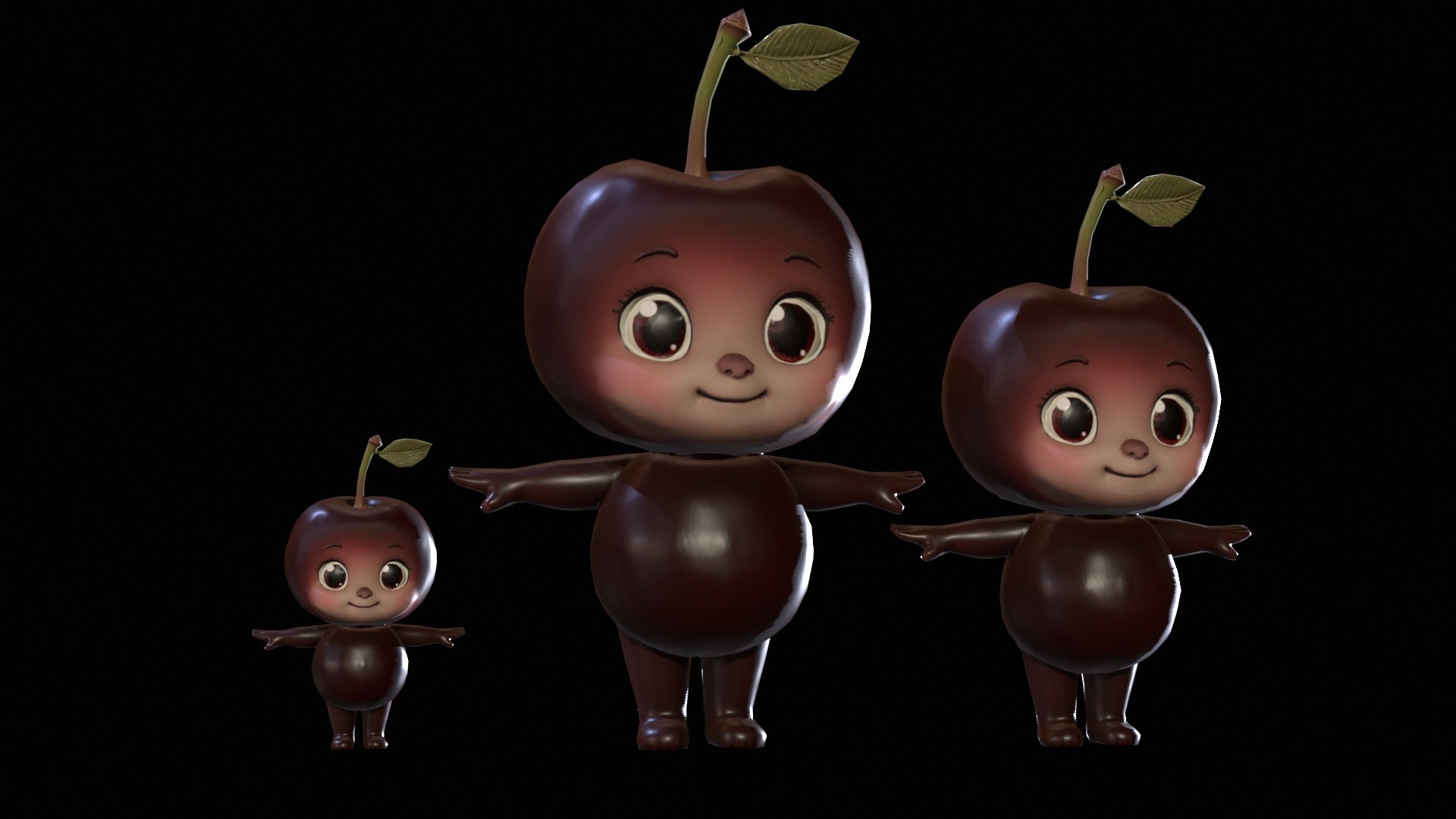3D Chibi Fruit Cherry https://p.turbosquid.com/ts-thumb/xb/EZ23zH/BI/desktop2/jpg/1777801953/1920x1080/fit_q87/8e8dc064387910f63e1c35bd117bb66b100d5ce4/desktop2.jpg