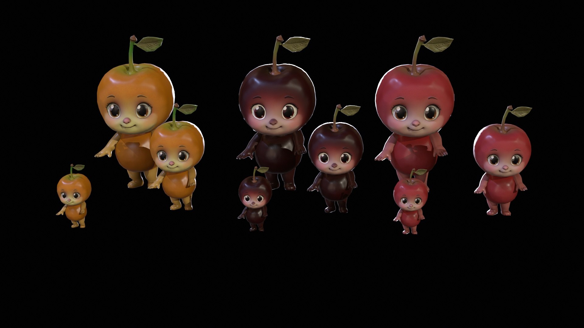3D Chibi Fruit Cherry https://p.turbosquid.com/ts-thumb/xb/EZ23zH/cS/303_007/jpg/1777801951/1920x1080/fit_q87/2405aea35d8be73de3e79377a9536a32ec9a1869/303_007.jpg