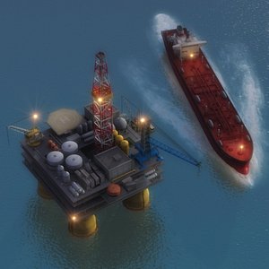 max oil platform tanker oilrig