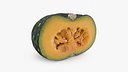 Half Green Pumpkin 02