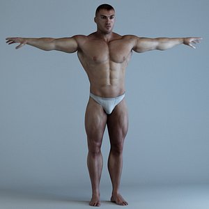 Bodybuilder Man v2 ext