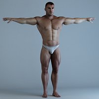 Bodybuilder Man v2 ext