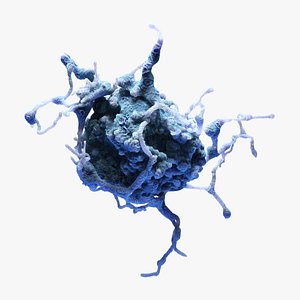 Cancer Cell Mutation 3D model
