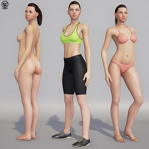 Adriana Unreal 4 Character