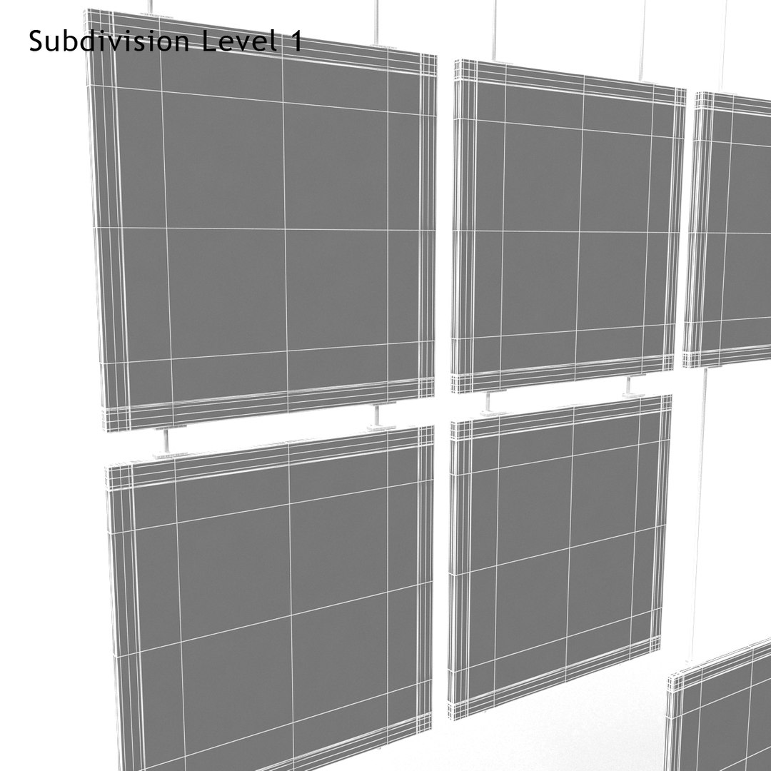 3d Model Creation Adam Polyptych