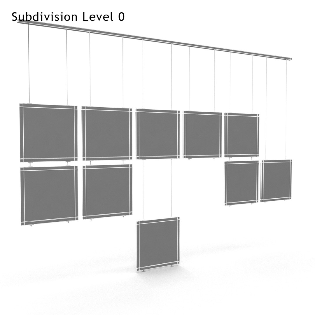 3d Model Creation Adam Polyptych