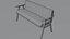 Cadeiras Low Poly - pacote com 5