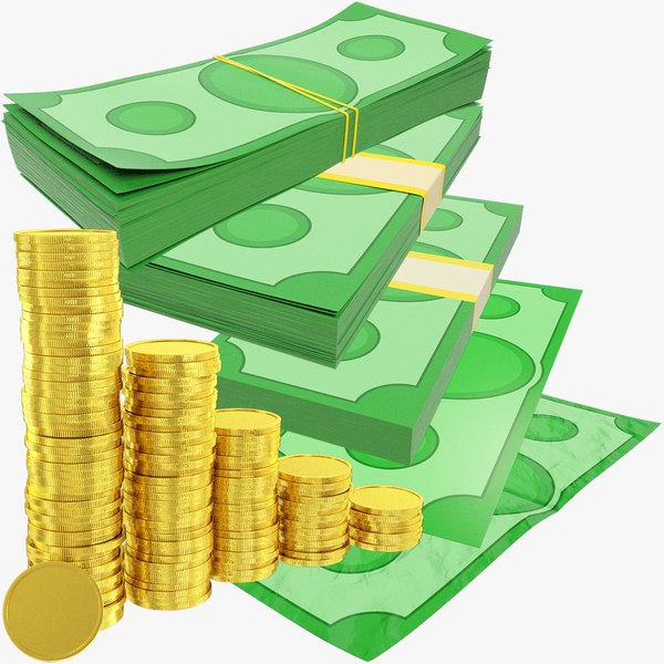 Cartoon Money Collection V3 3D model