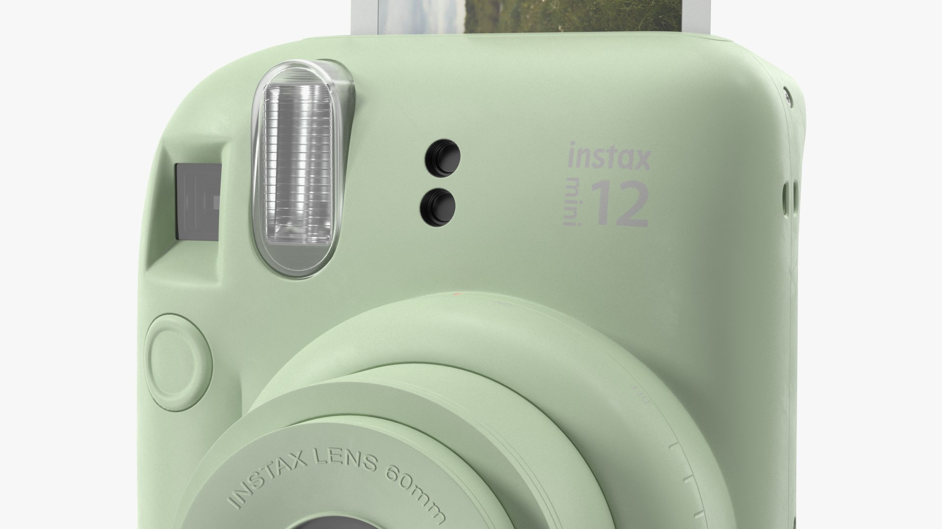 Fujifilm INSTAX Mini 12 Camera Mint Green 3D - TurboSquid 2100725