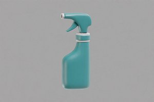 3D Spray Bottle Cartoon model