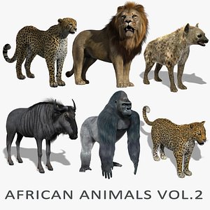 maya african animals vol 2