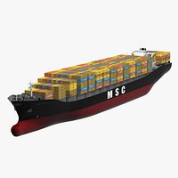 MSC Sarah Mega Container Ship