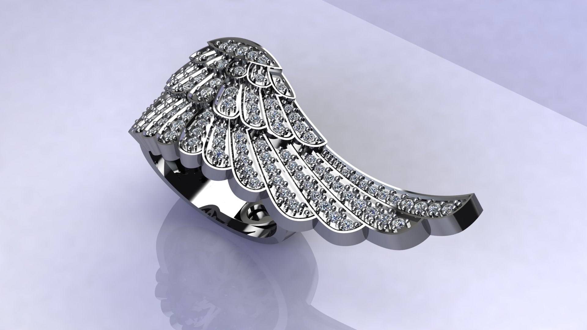 3D Wing Ring - TurboSquid 1641451