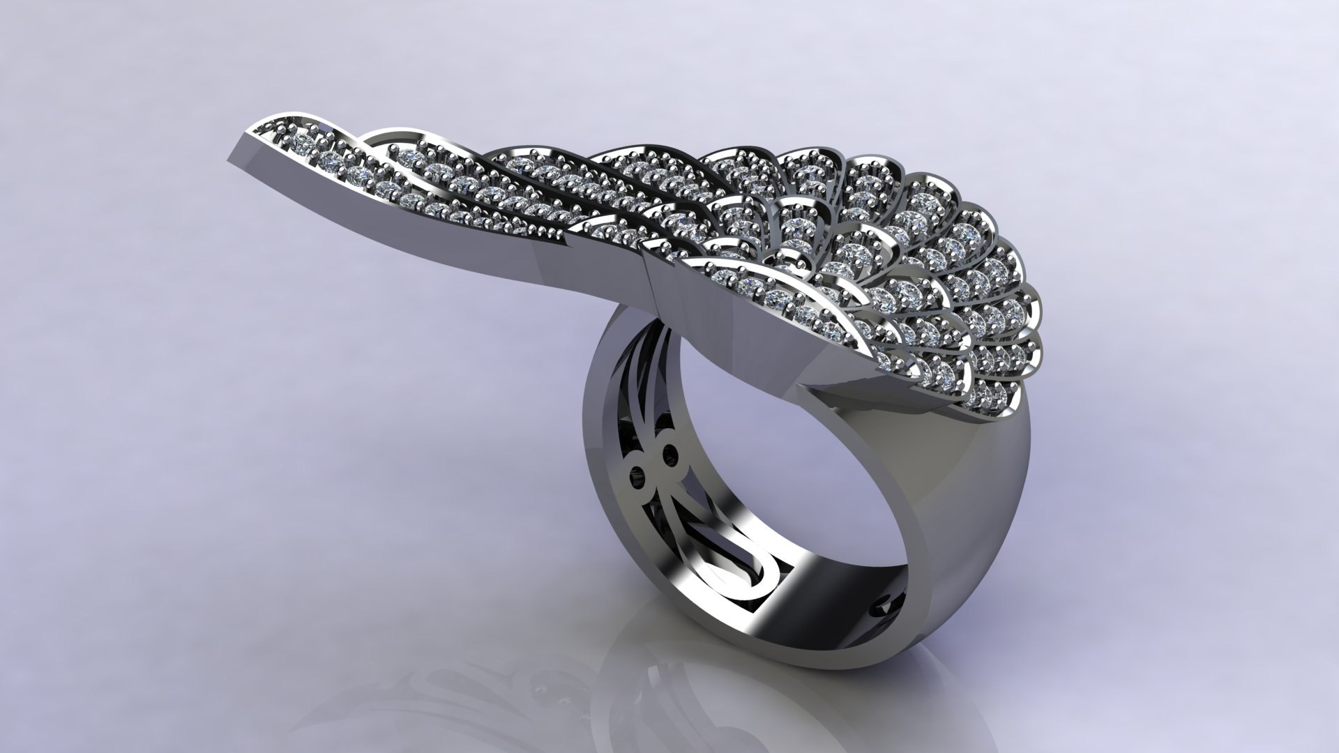 3D Wing Ring - TurboSquid 1641451