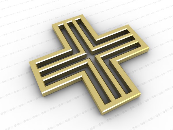 3D cross model - TurboSquid 1474240
