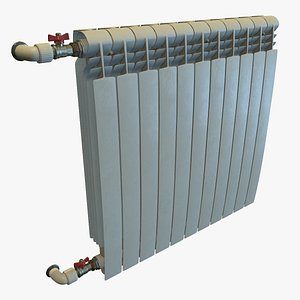Radiator PBR Low-poly Game Ready VR