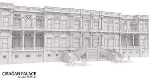 3D Ciragan Palace TURKIYE Saray