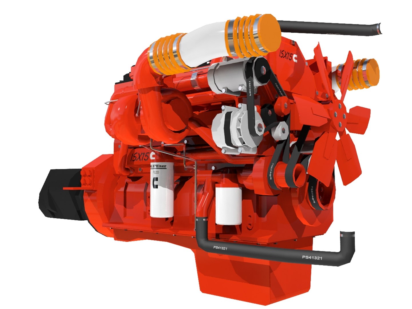 3D Diesel Engines Truck - TurboSquid 1534026