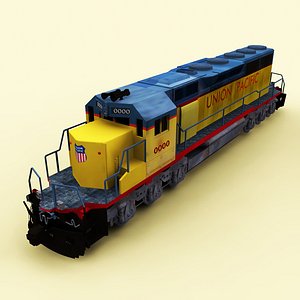 emd sd 40 3D
