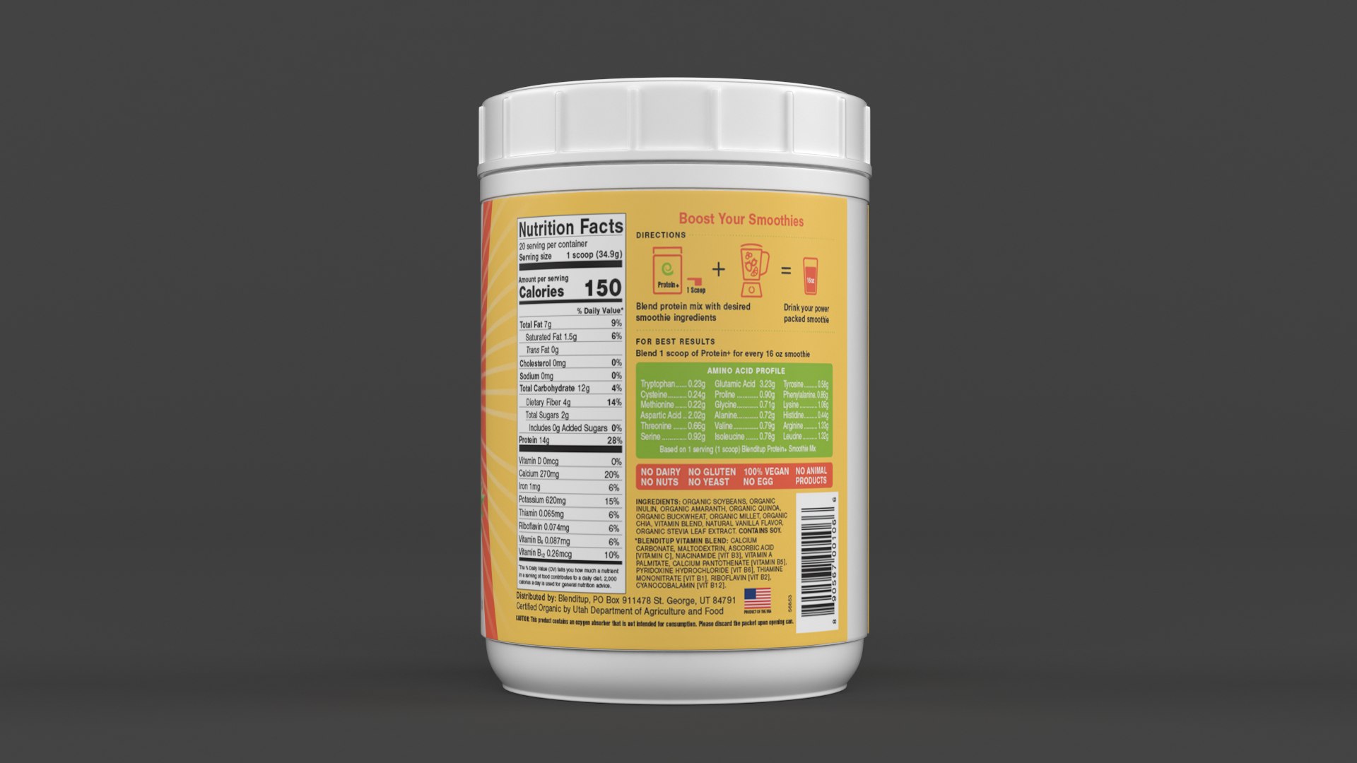 3D Model Protein Powder - TurboSquid 2285598